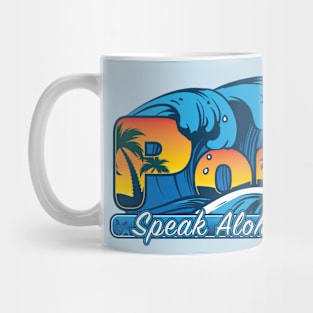 Pono & Speak Aloha! Mug